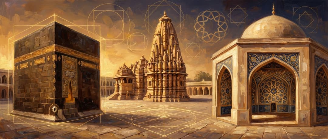 The Sacred Geometry of Temples: Numbers, Shapes, and Proportion