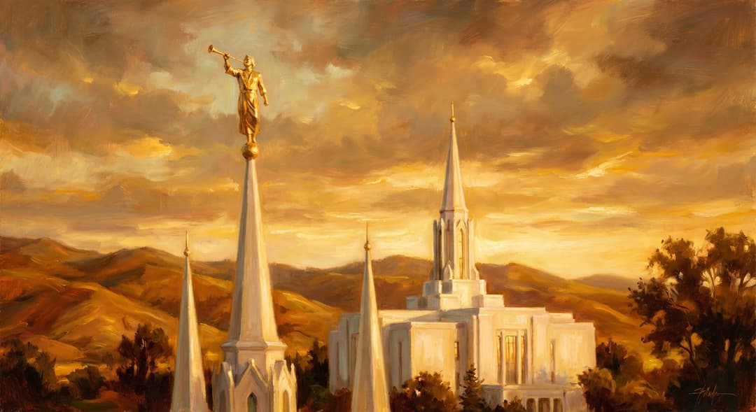 The Angel Moroni Statues