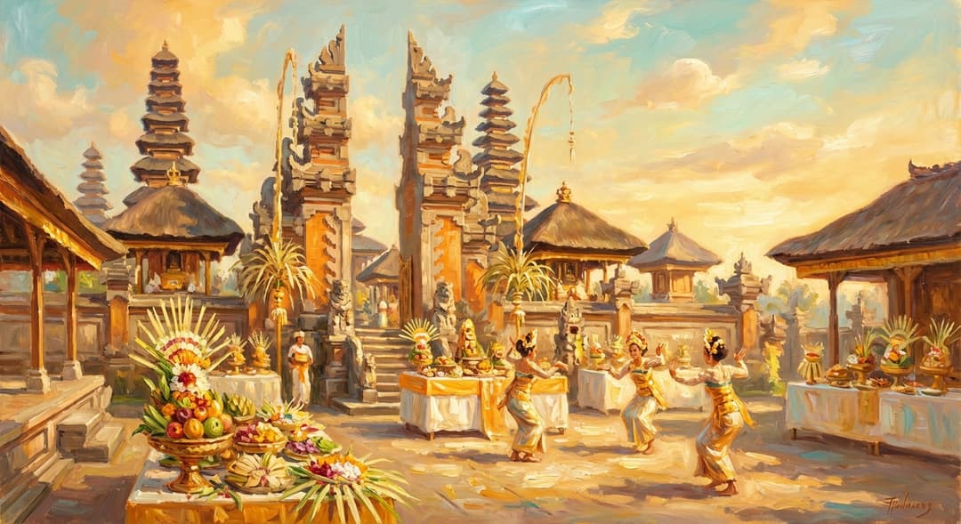 The Vibrant Balinese Ceremonies