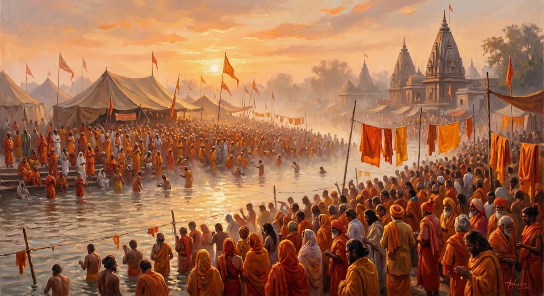 “La Kumbh Mela : Une célébration de l'immortalité”