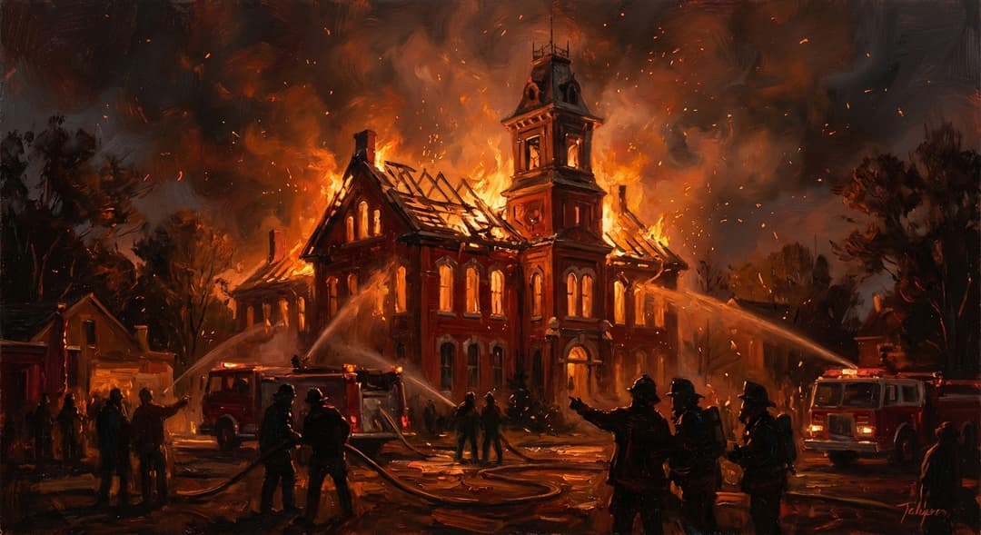 The Provo Tabernacle Fire