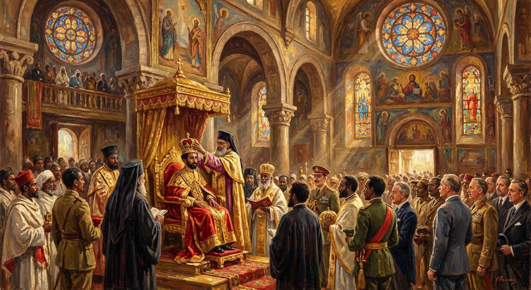 The Coronation of Haile Selassie I