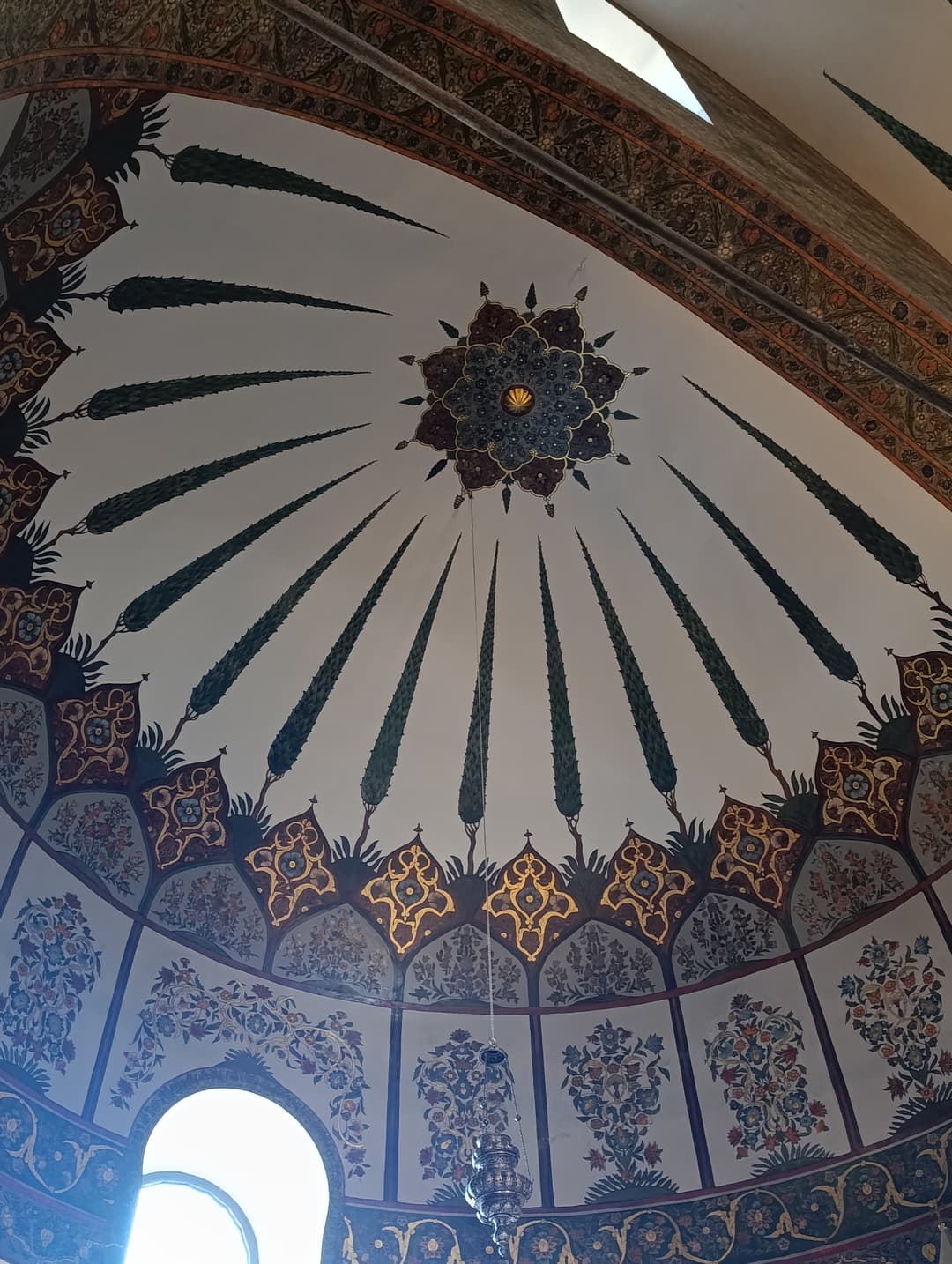 One of the cathedral's bell towers, adding to its architectural grandeur.