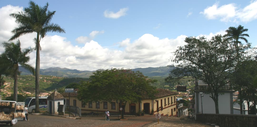 View of the surrounding landscape and town from the sanctuary grounds