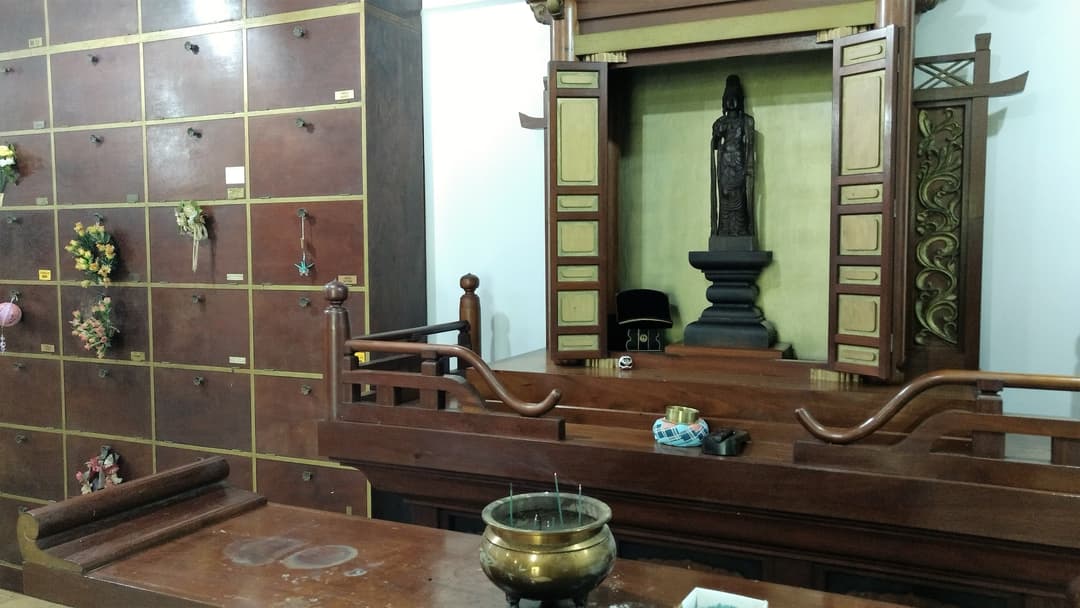 São Paulo Brazil Temple interior: Columbarium detail.