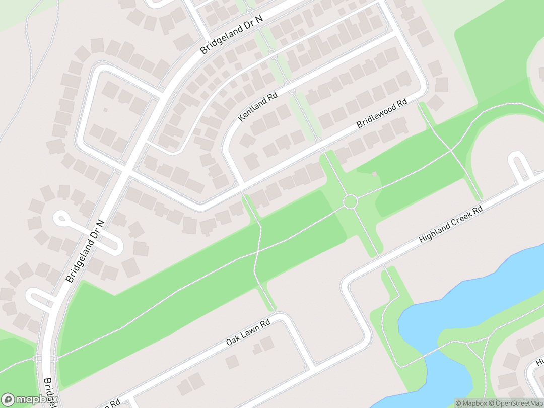 Map showing Winnipeg Manitoba Temple and surrounding area