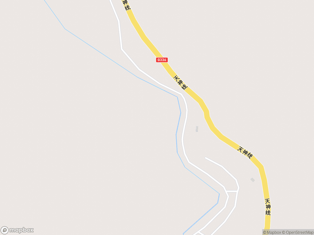 Map showing Hanging Temple and surrounding area