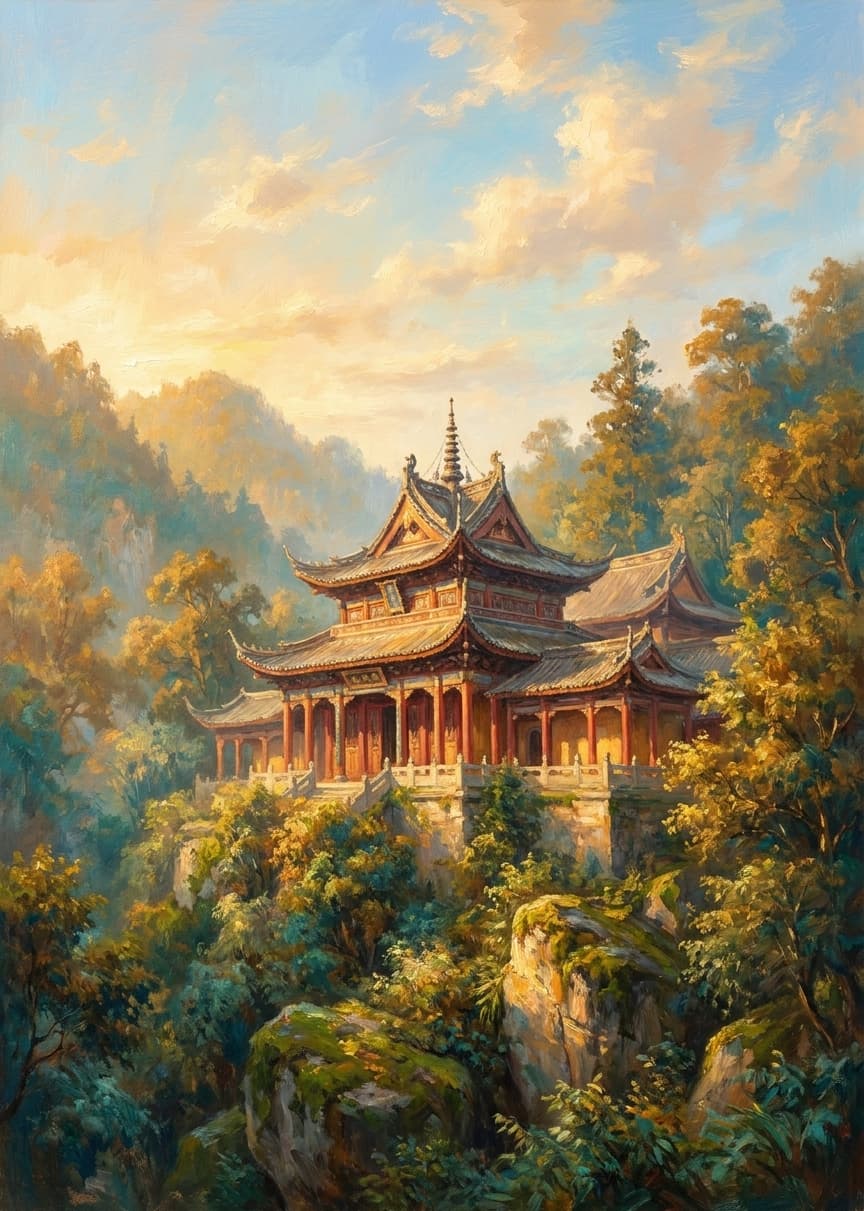 Mount Qingcheng exterior