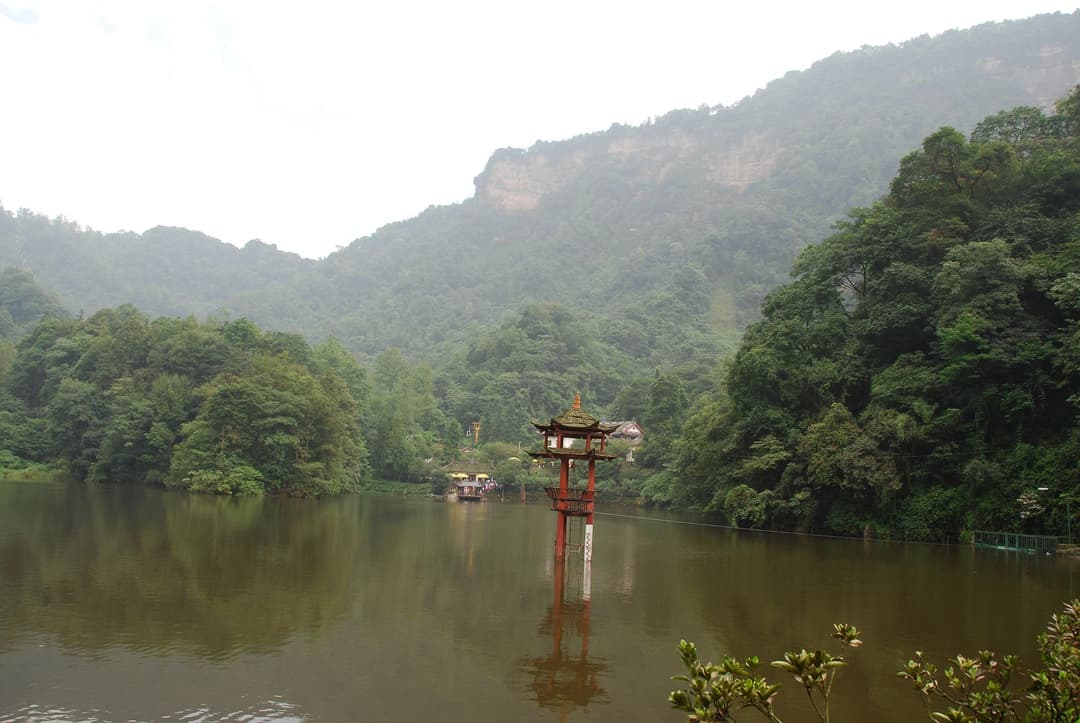 The tranquil beauty of Mount Qingcheng.