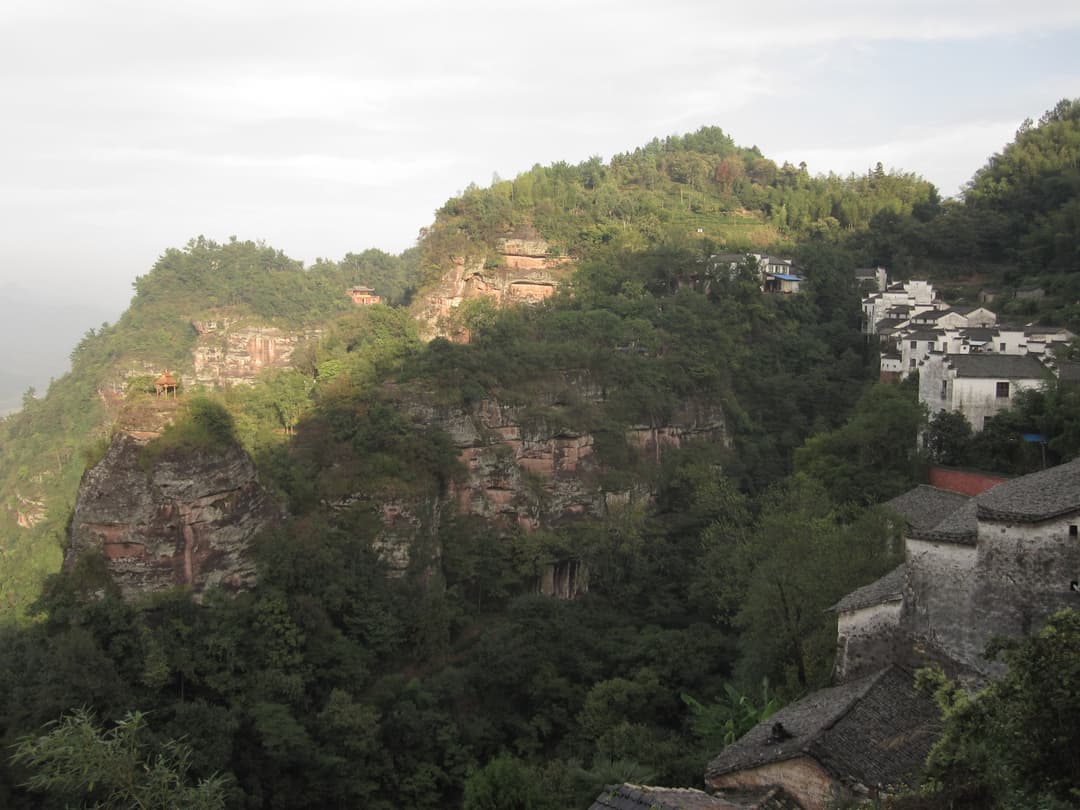 Mount Qiyun's stunning natural landscape.