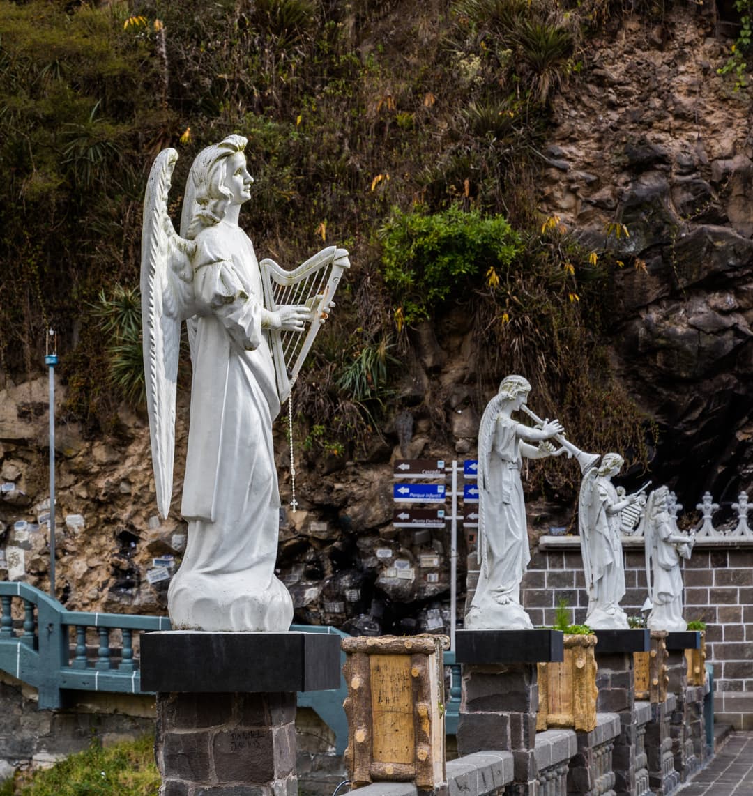 The sanctuary is a popular pilgrimage destination for Catholics.