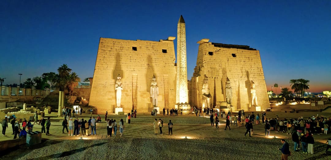 The Great Court of Ramses II.