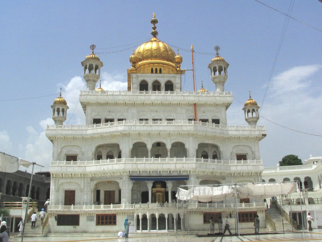 The Akal Takht within the Golden Temple complex