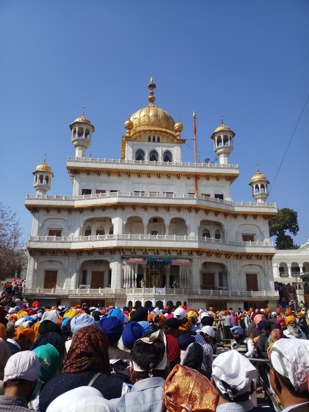 Historical view of the Akal Takht