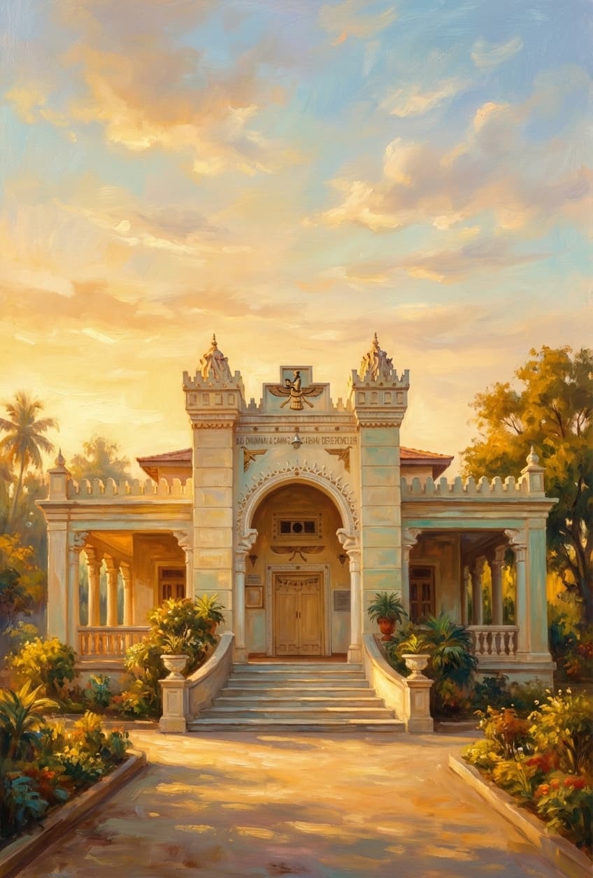 מקדש האש של אודוואדה exterior