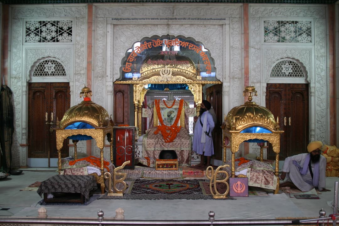 Vista esterna di Takht Sri Patna Sahib
