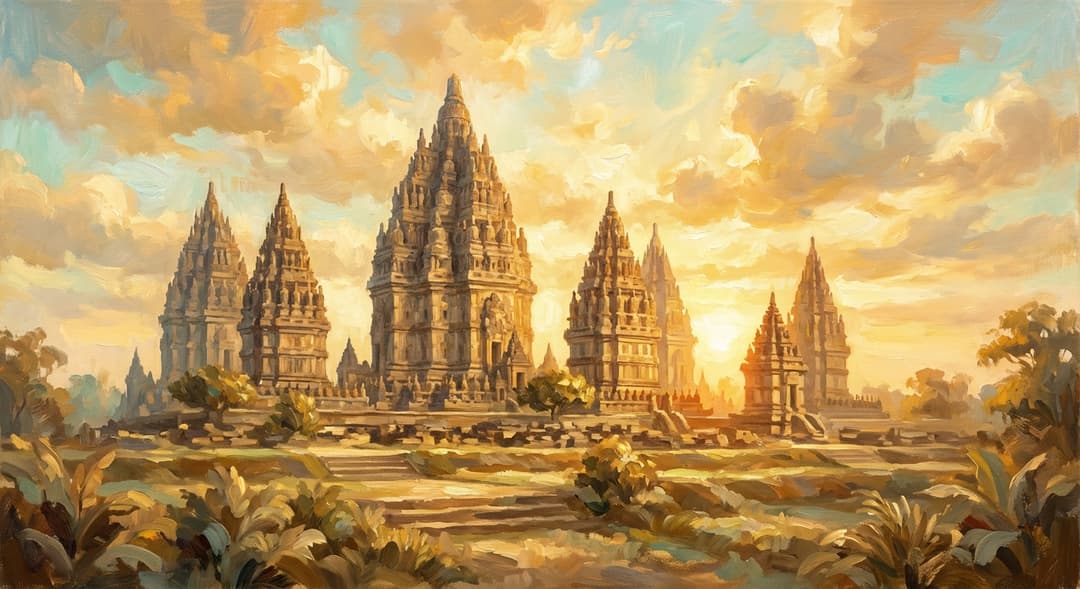 Prambanan Temple exterior