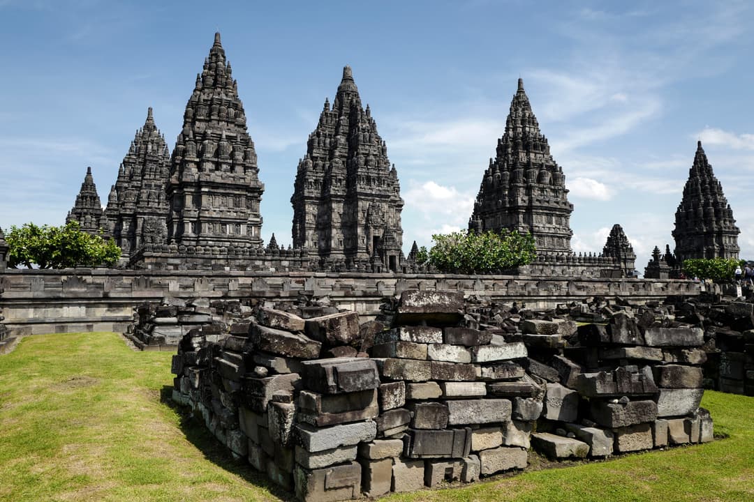 The Vishnu temple, dedicated to the preserver god.