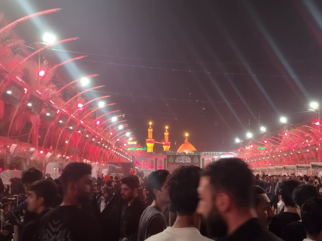 The Imam Husayn Shrine, a sacred destination for Shia Muslims.