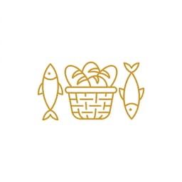 রুটি ও মাছের মোজাইক