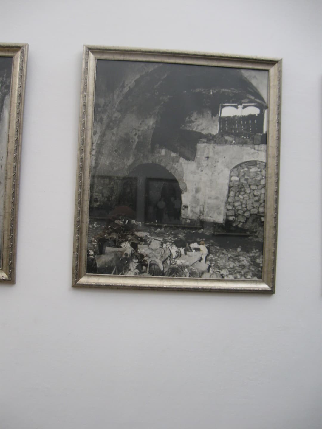 A panoramic view of the Four Sephardic Synagogues, showcasing their interconnectedness.