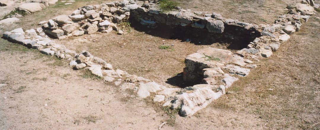 The Temple of Apollo ruins in Syracuse, Sicily.