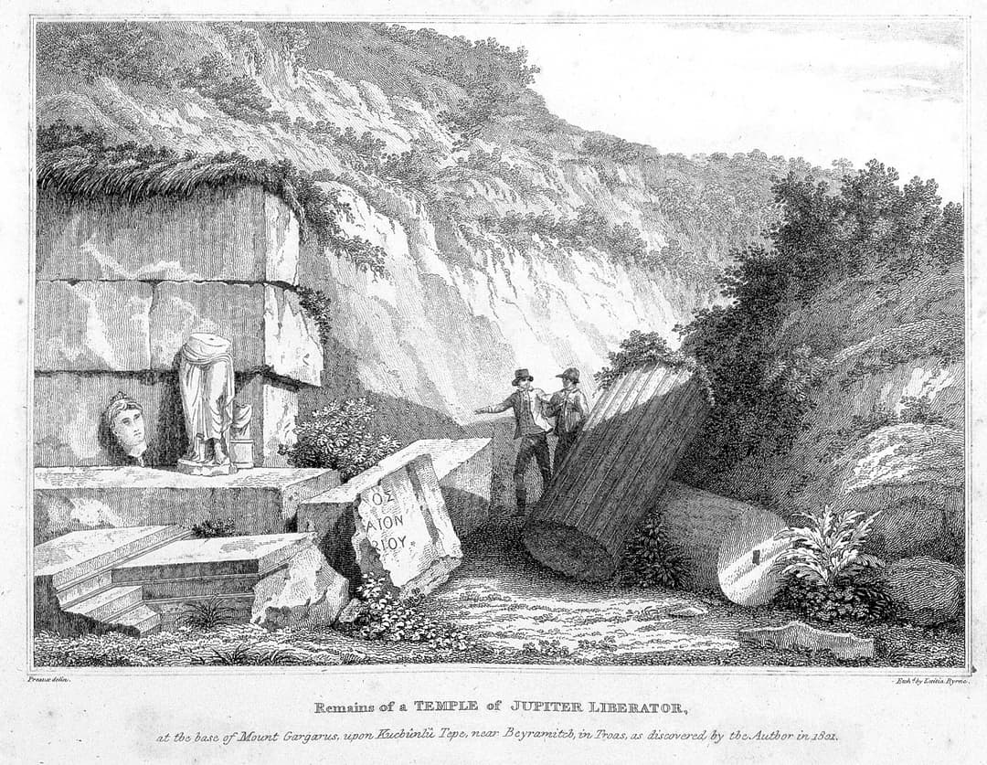 Artistic representation of the temple's grandeur.