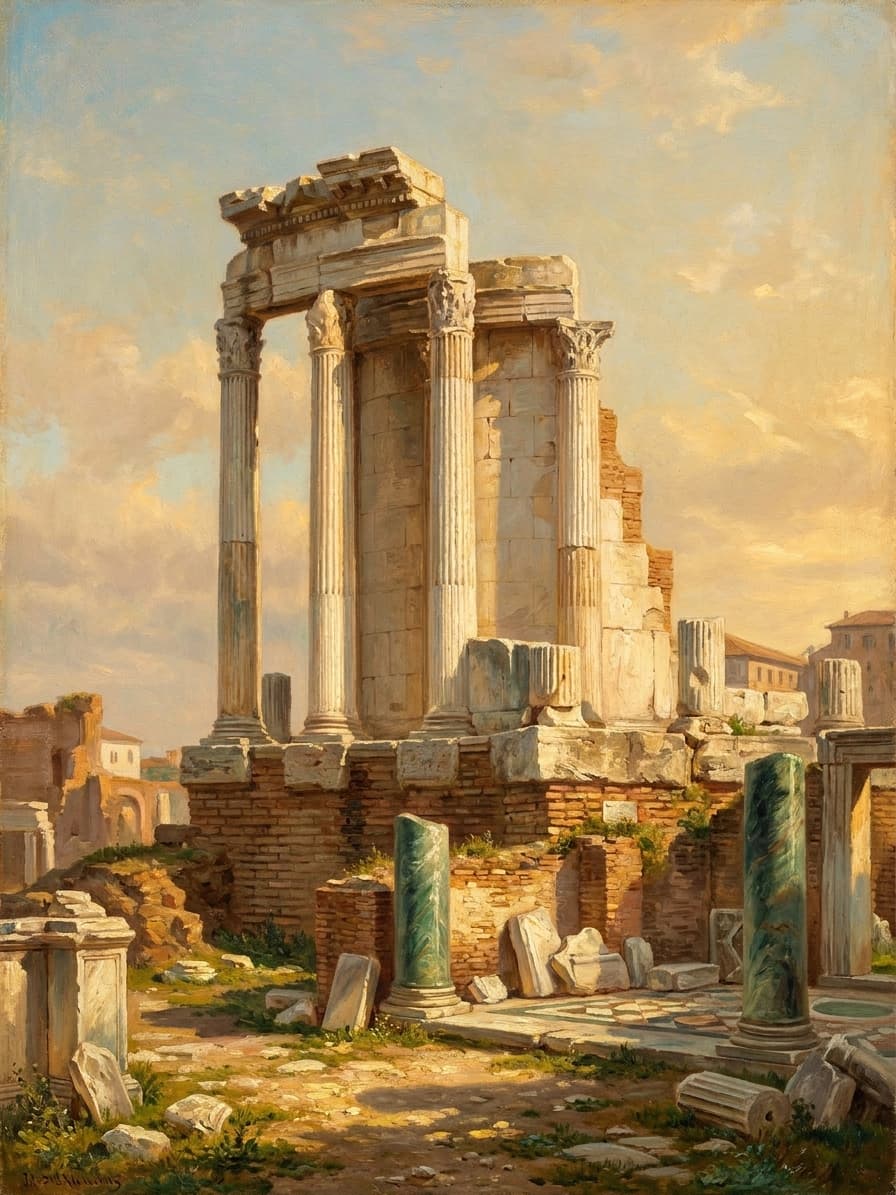 Temple of Vesta & House of the Vestals