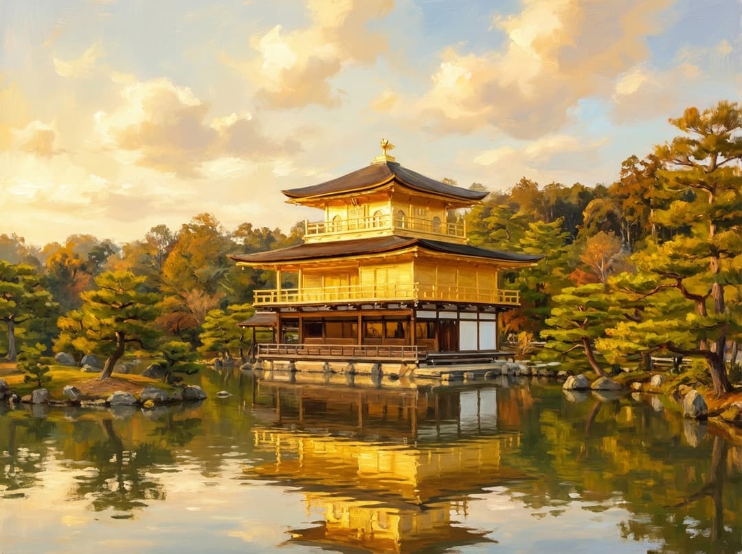 金閣寺（Golden Pavilion） exterior