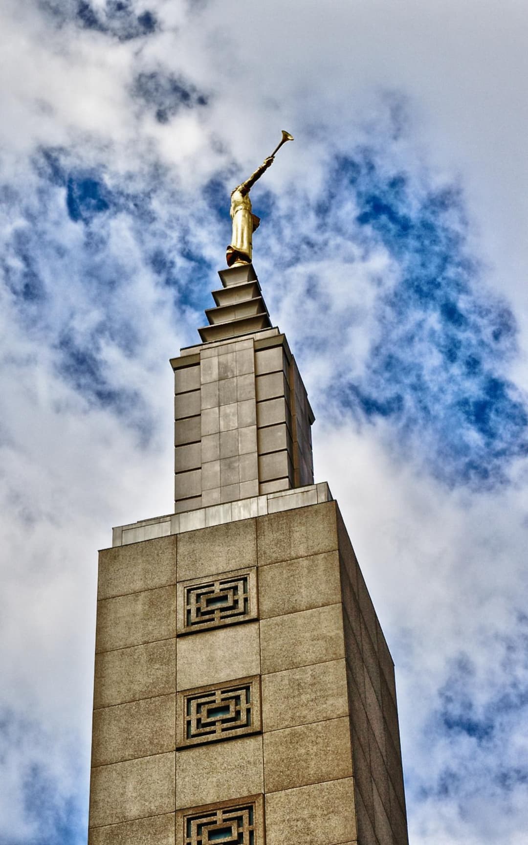 The temple grounds are beautifully landscaped.
