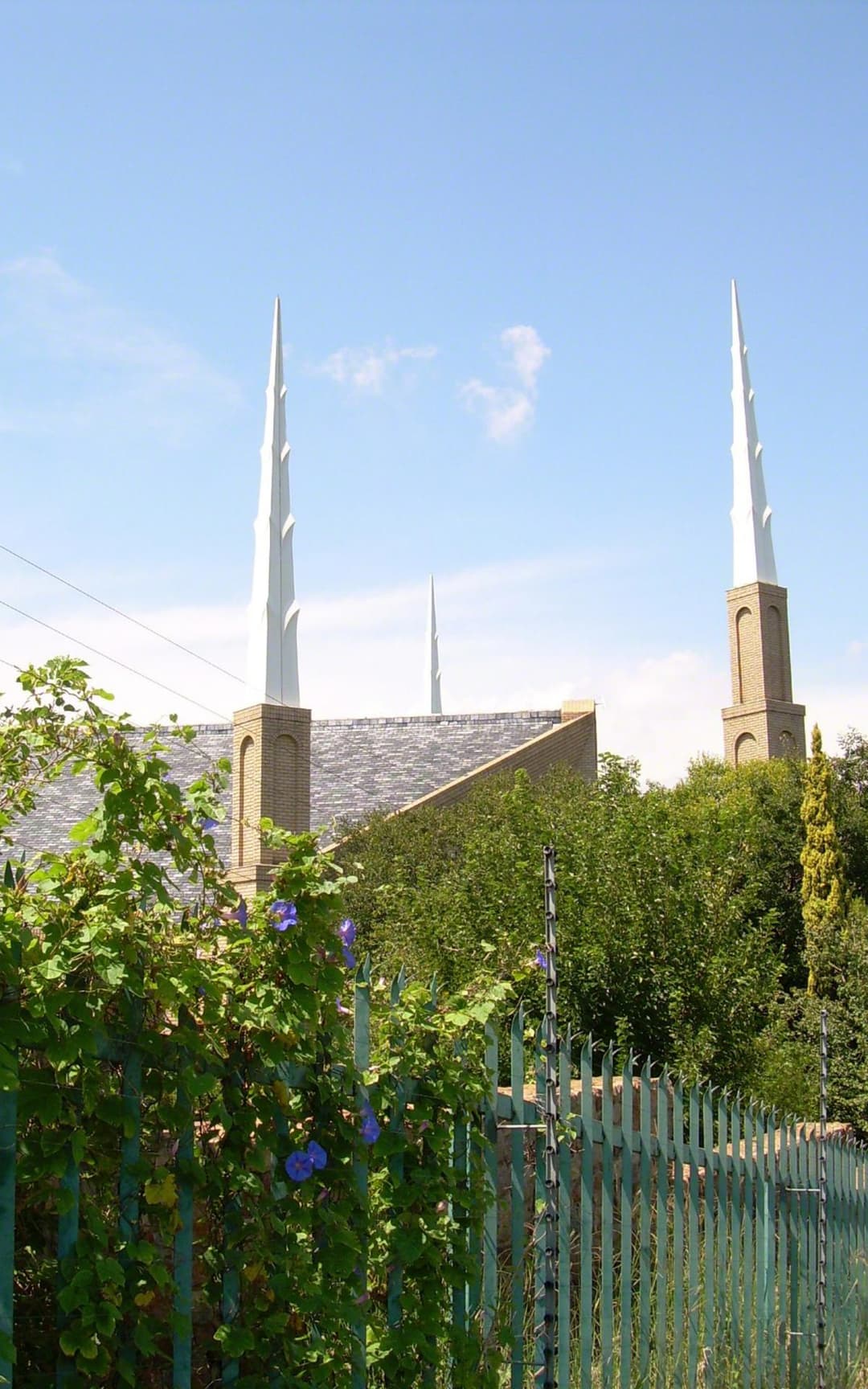 The temple's entrance, welcoming visitors.