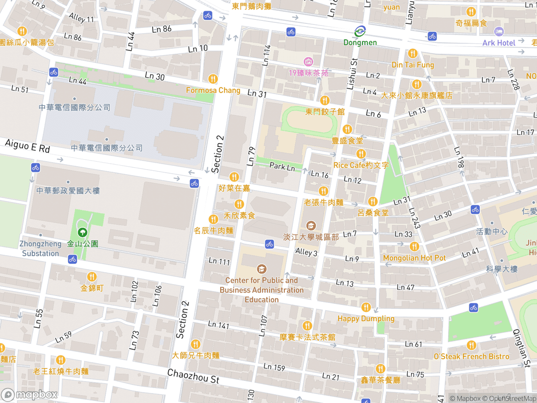 Map showing Bait Suci Taipei Taiwan and surrounding area