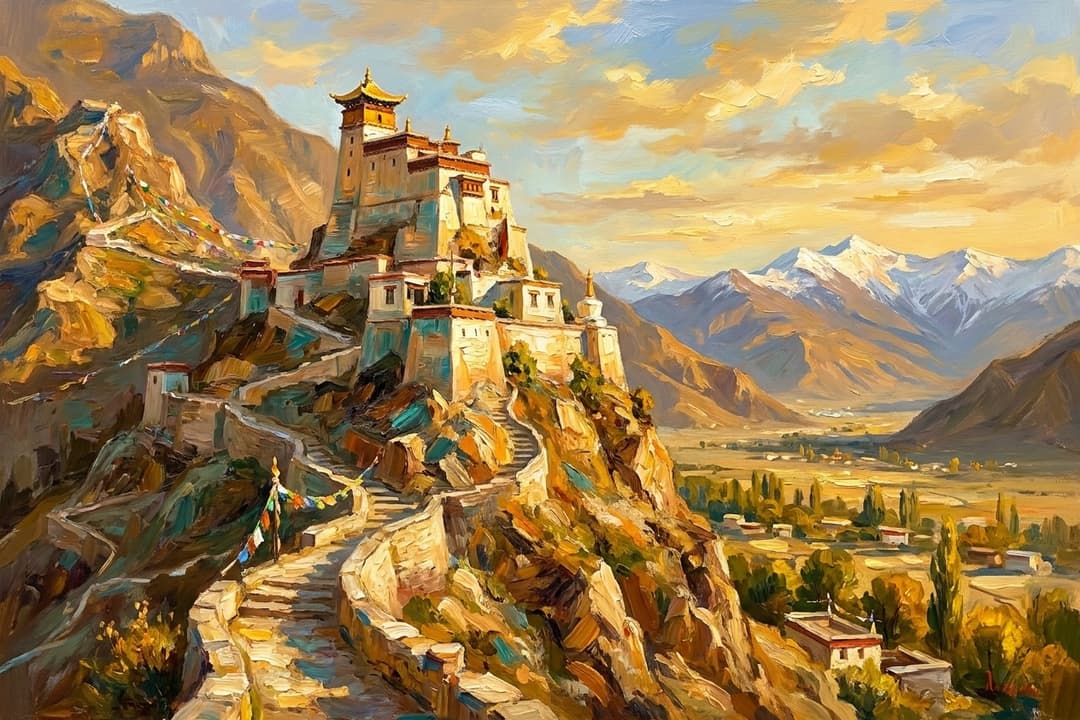 Photo of Yumbulagang in Tibet