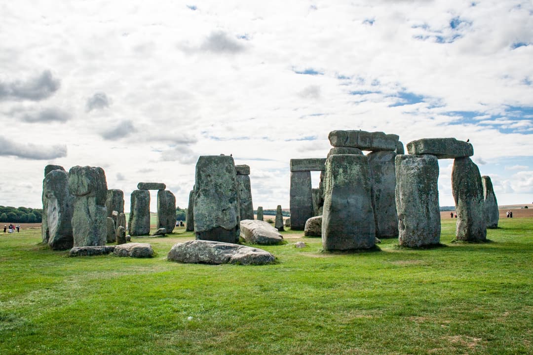 巨石阵周围的景观