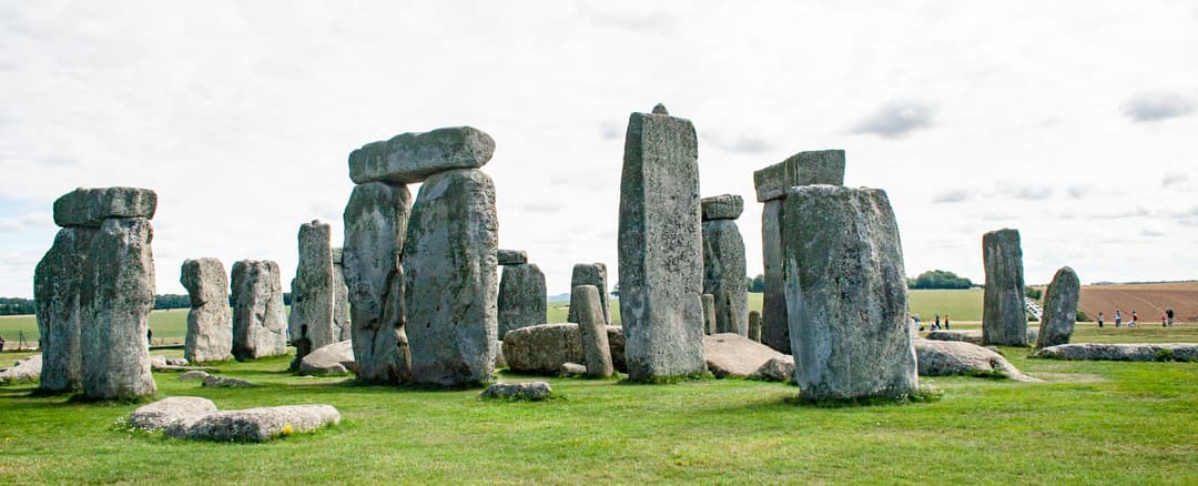 圆圈中心的祭坛石