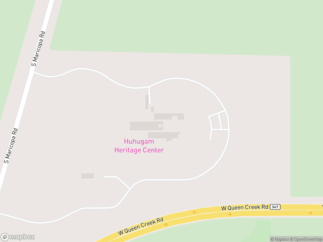 Map showing Huhugam Heritage Center & Sacred Ancestral Lands and surrounding area