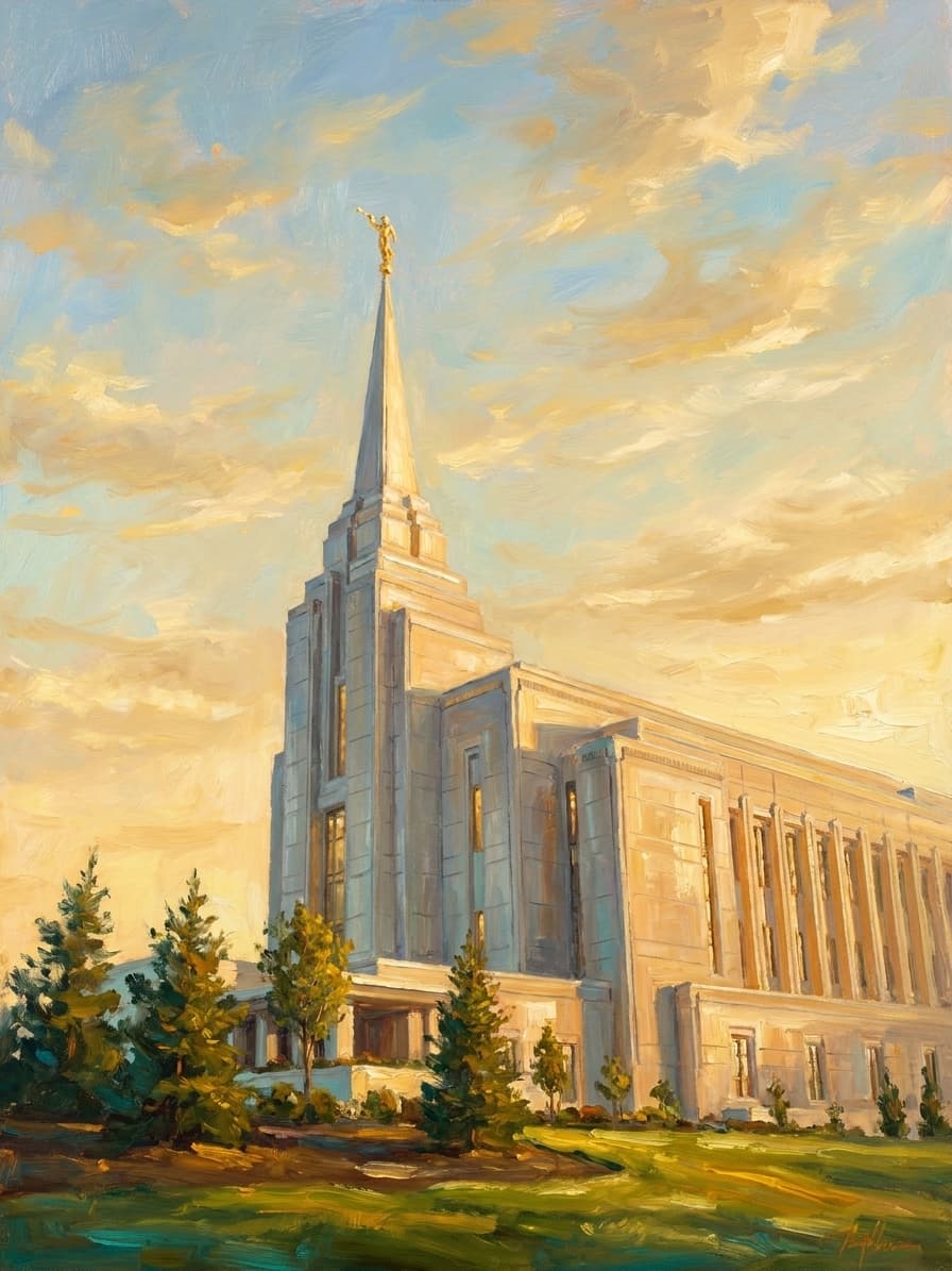 Teton River Idaho Temple