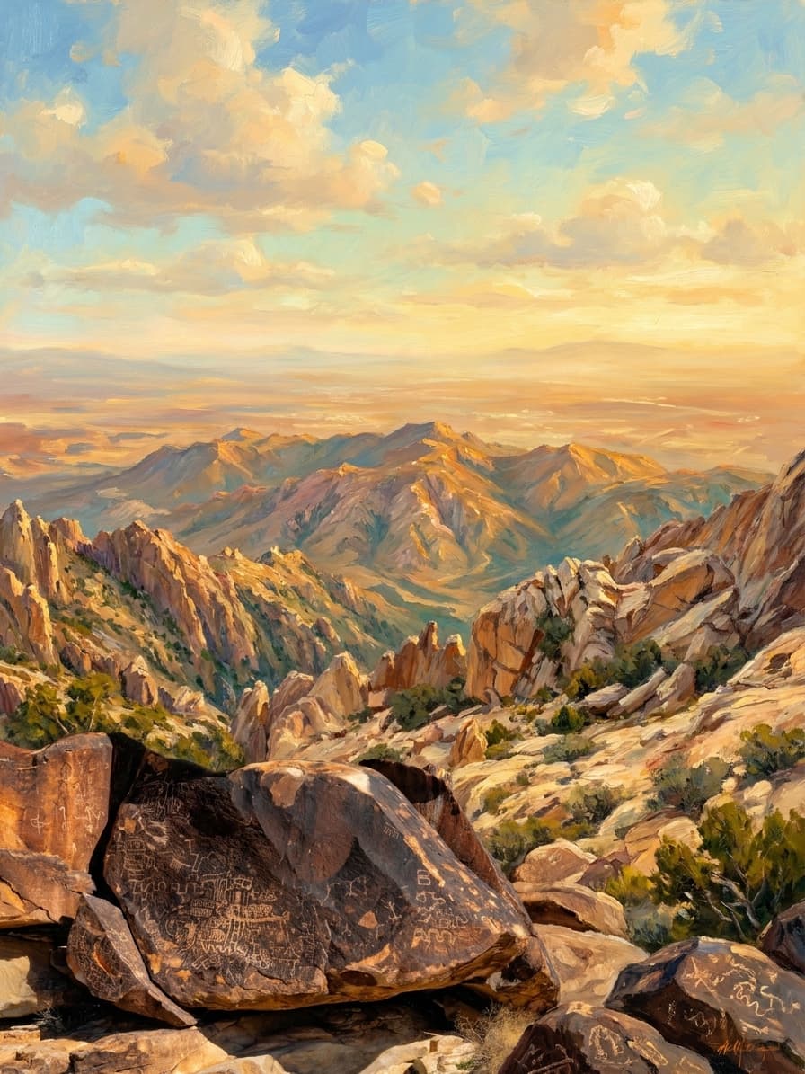 Avi Kwa Ame (Spirit Mountain) & Grapevine Canyon