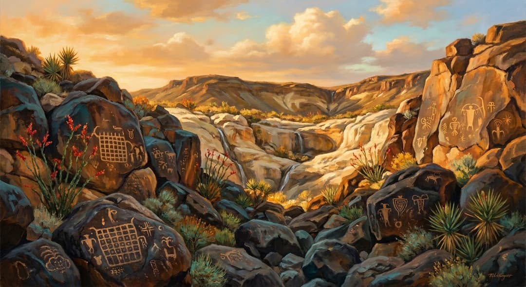 Sloan Canyon Sacred Petroglyphs