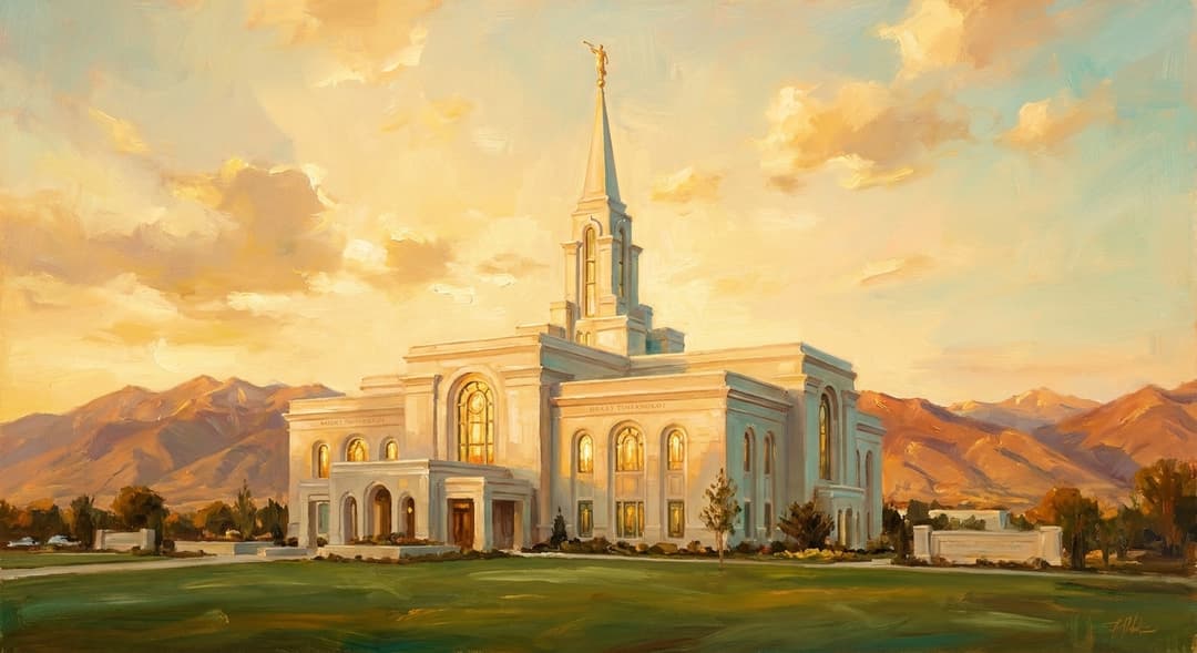 Photo of Mount Timpanogos Utah Temple in United States