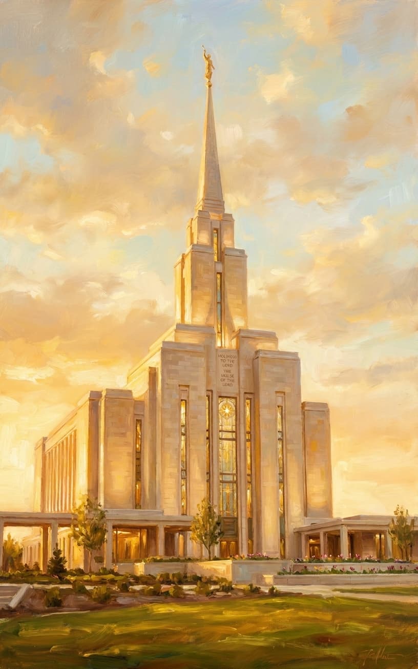 Photo of Oquirrh Mountain Utah Temple in United States