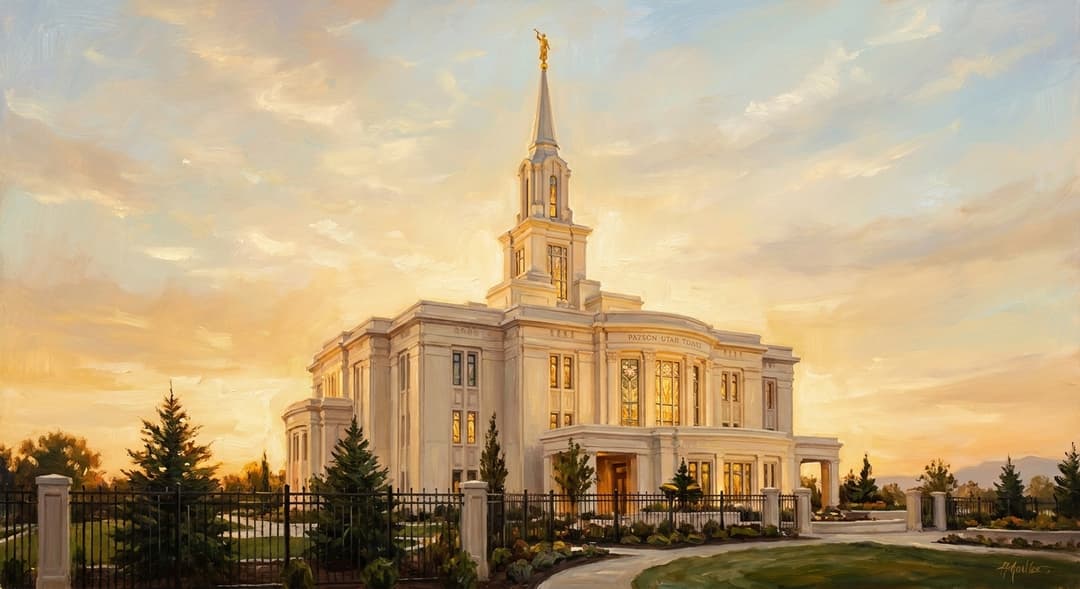 Photo of Payson Utah Temple in United States