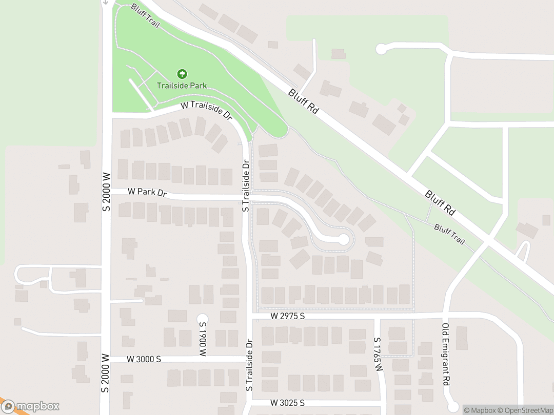 Map showing Syracuse Utah Temple and surrounding area