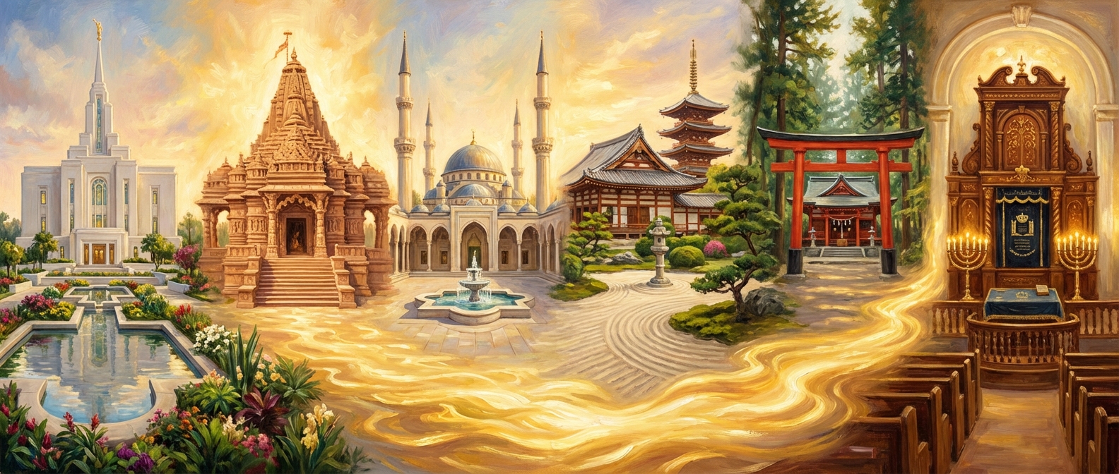 How Temples Differ Across World Religions