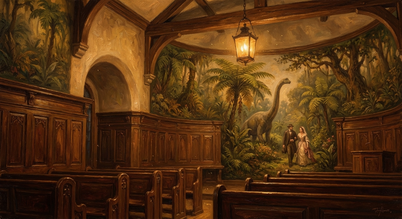 The Dinosaur Mural of Manti