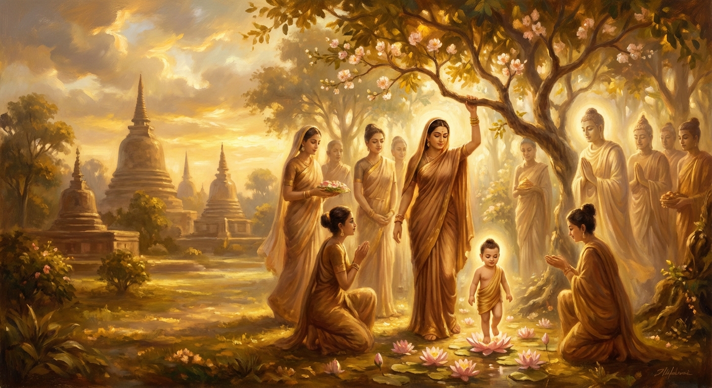 The Birth of Siddhartha Gautama
