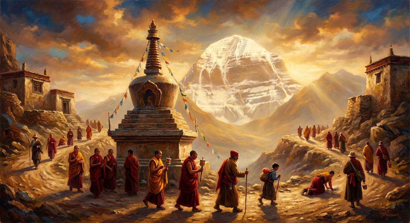 The Circumambulation Tradition: Kora as a Path to Spiritual Purification and Enlightenment