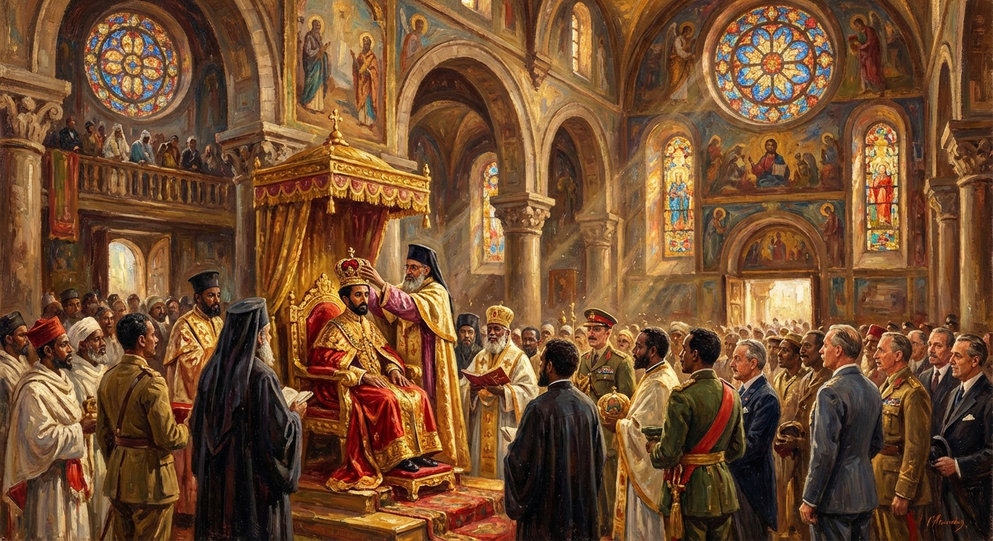 The Coronation of Haile Selassie I