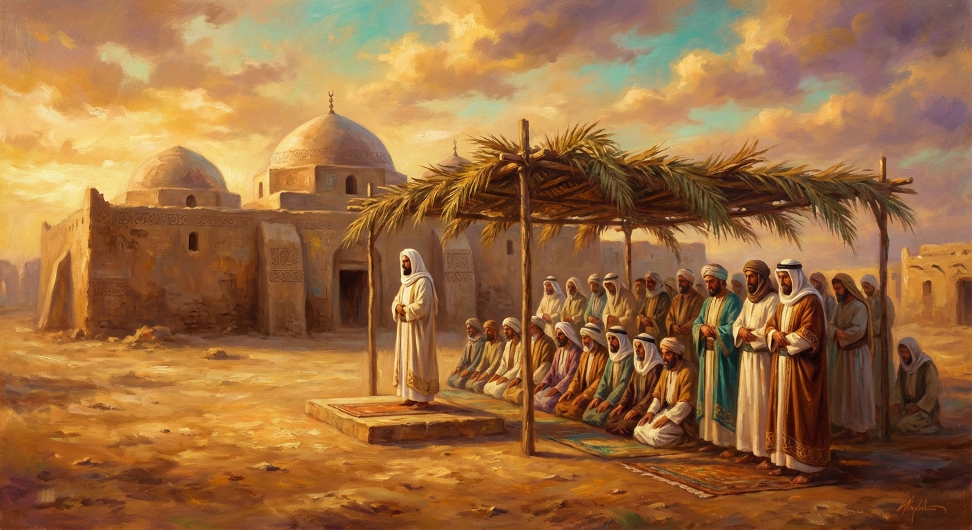 أول صلاة جمعة في الإسلام