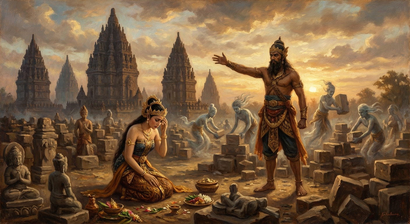 The Legend of Roro Jonggrang's Curse